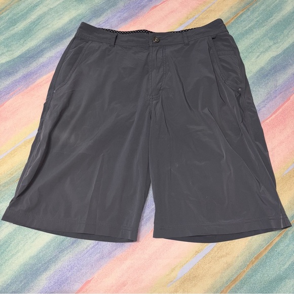 Lululemon Mens size 34 Kahuna Performance Stretch Training Hiking Short gray - Picture 1 of 5